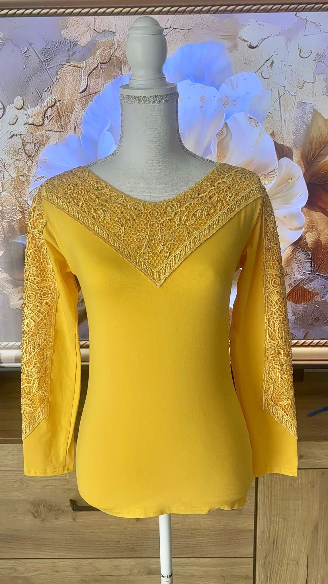 Body en coton Jaune